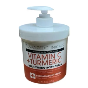Advanced Clinicals Vitamin C + Turmeric Cream