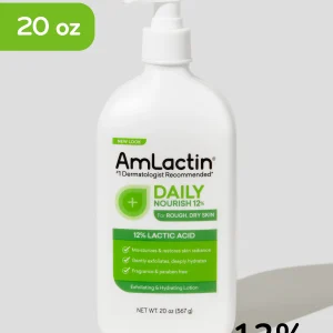 Daily Nourish Lotion with 12% Lactic Acid AHA 20oz