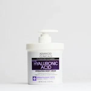 Advanced Clinicals Hyaluronic Acid  Cream 454g