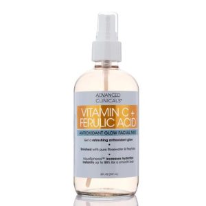 Advanced Clinicals Vitamin C + Ferulic Acid face mist 222ml