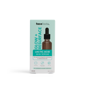 Facefacts Glow & Resurface Lactic Acid Facial Serum