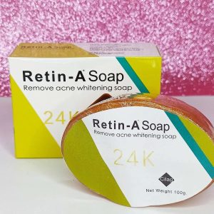 Retin A Acne Removal Treatment Whitening Bar Soap
