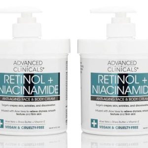 Advanced Clinicals Retinol + Niacinamide Body Cream